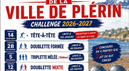 CHALLENGE DE LA VILLE DE PLERIN